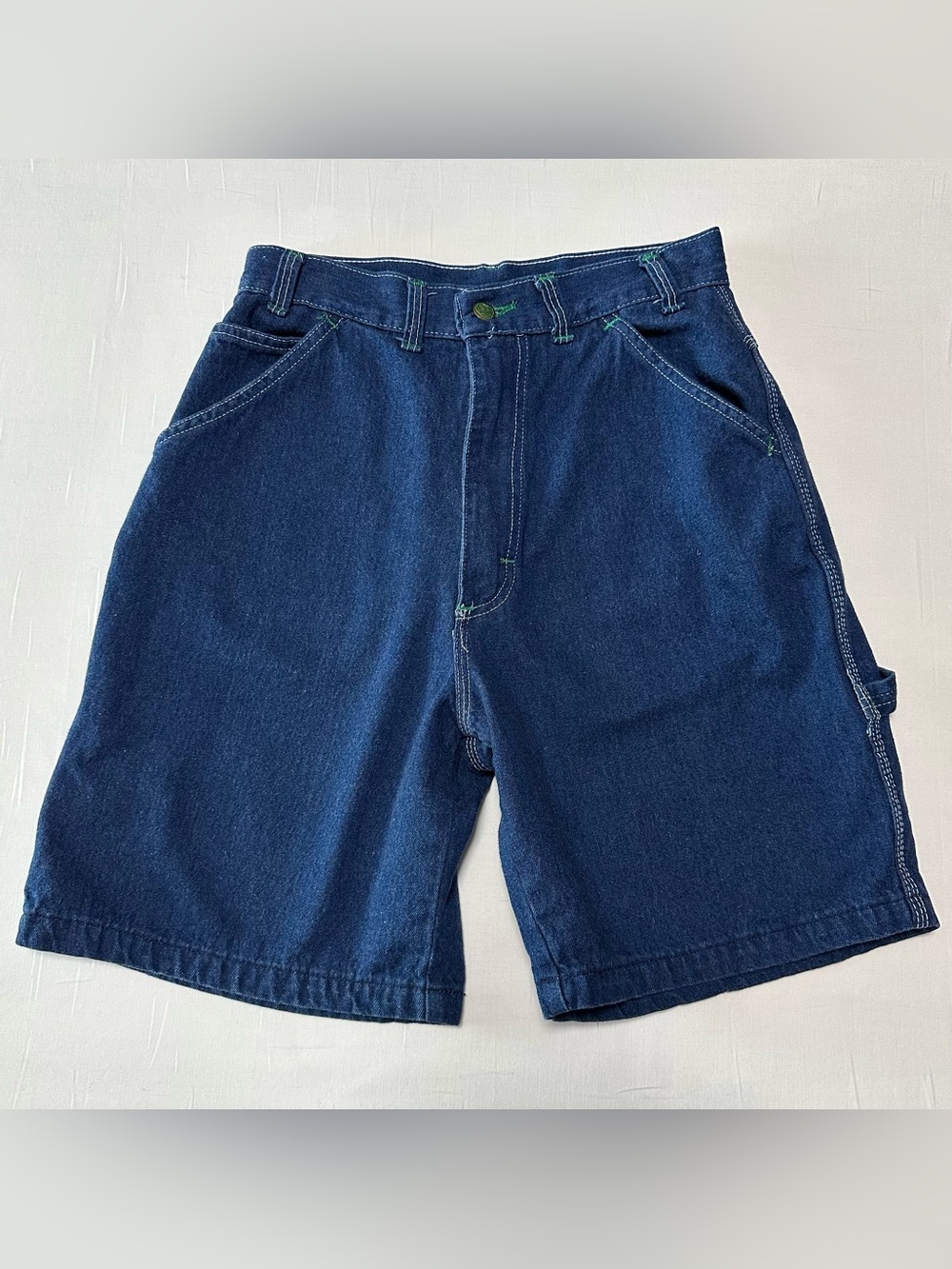 Vintage Walls Lady Liberty Denim Cargo Shorts